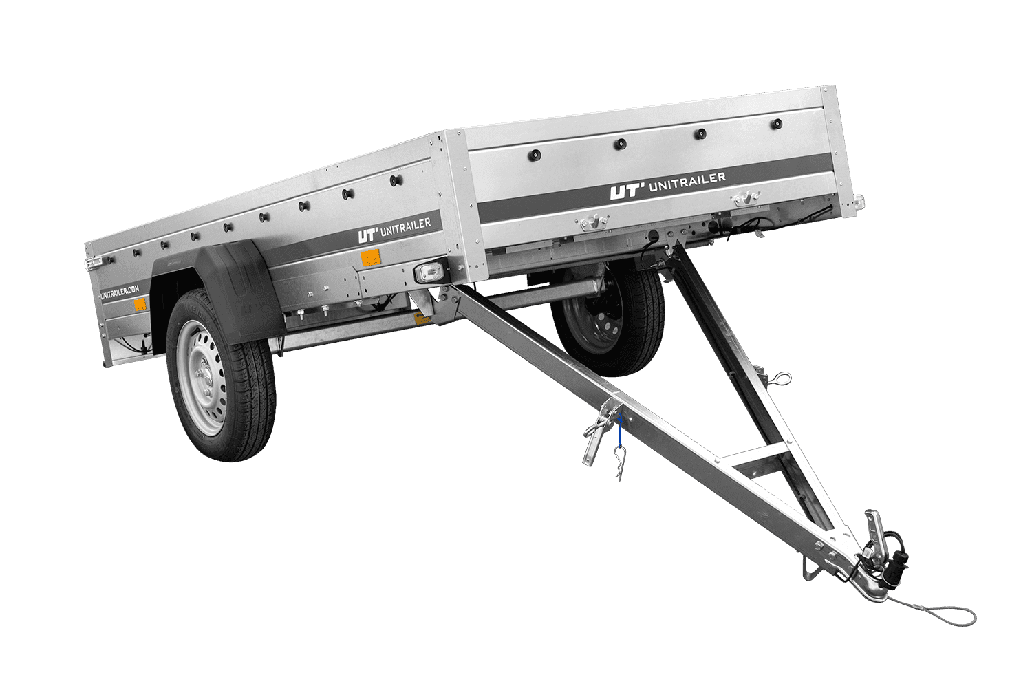 Einachsiger Anhänger Unitrailer Garden Trailer 264 KIPP-Neu