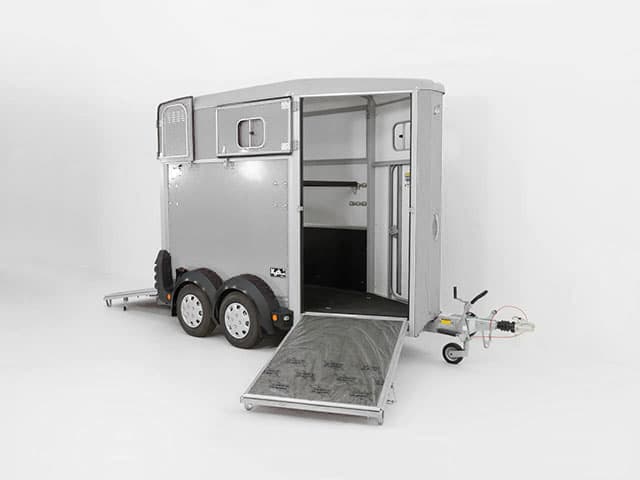 Ifor Williams Pferdeanhänger HB403|1,5er|silber-Neu