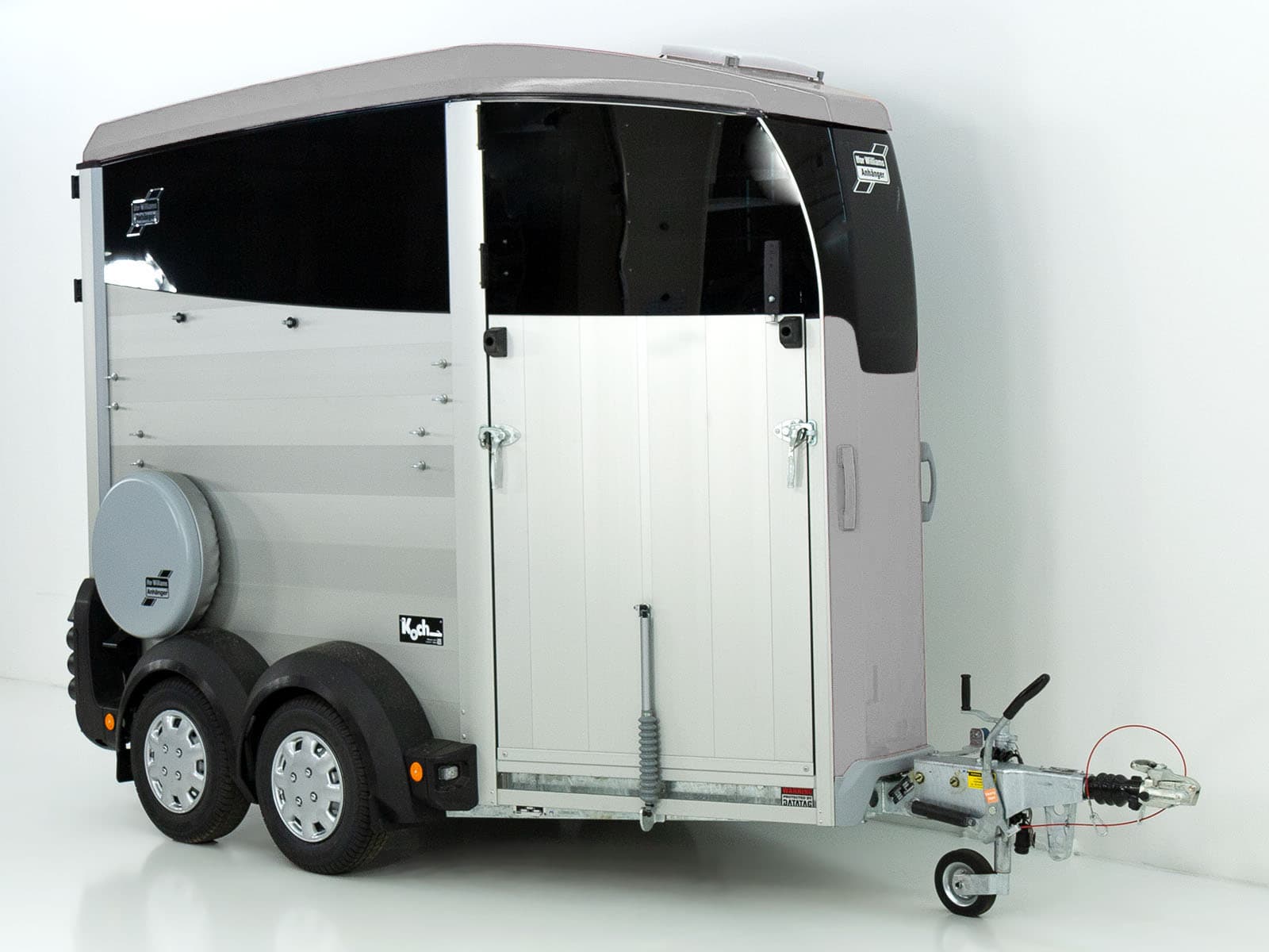 Ifor Williams Pferdeanhänger HBX 403 | Frontausstieg | Neues Modell | Silber-Neu
