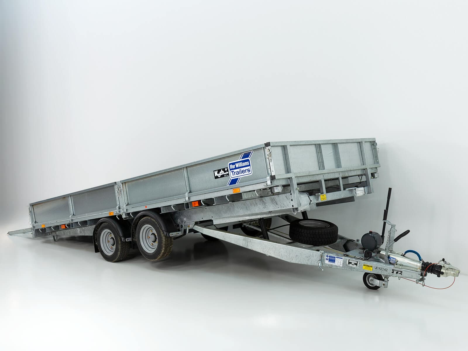 Ifor Williams Hochlader kippbar | 192x487cm | 3,5t | Typ: CT166-Neu