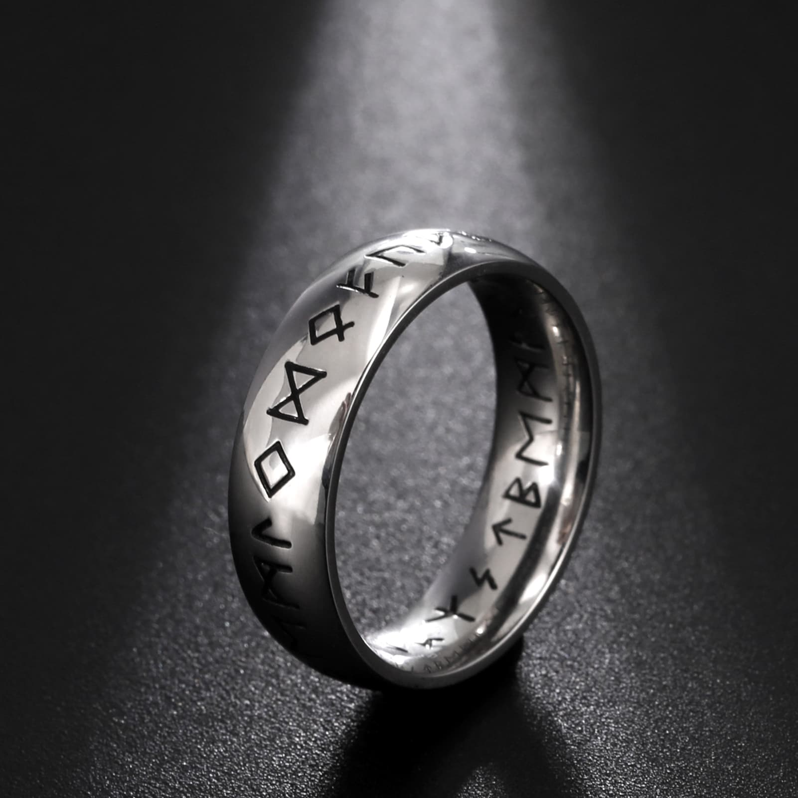 Bague viking style nordique - 8