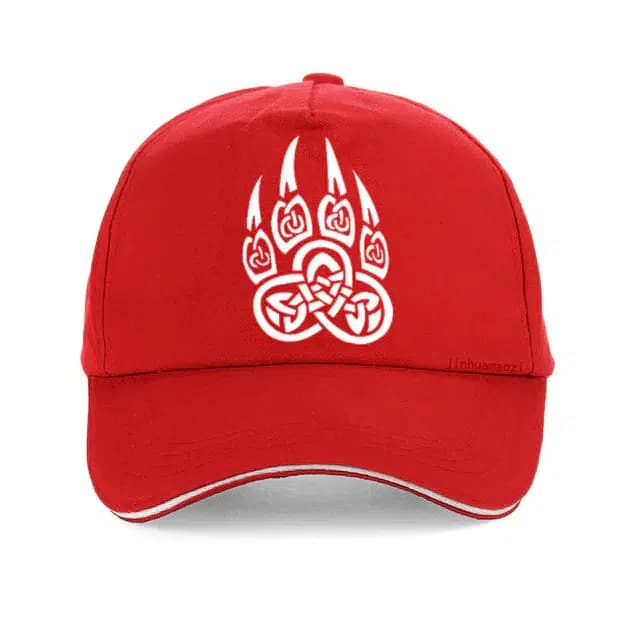 CASQUETTE GRIFFES DE FENRIR - Rouge