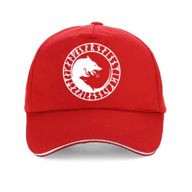 CASQUETTE LOUP HATI - Rouge