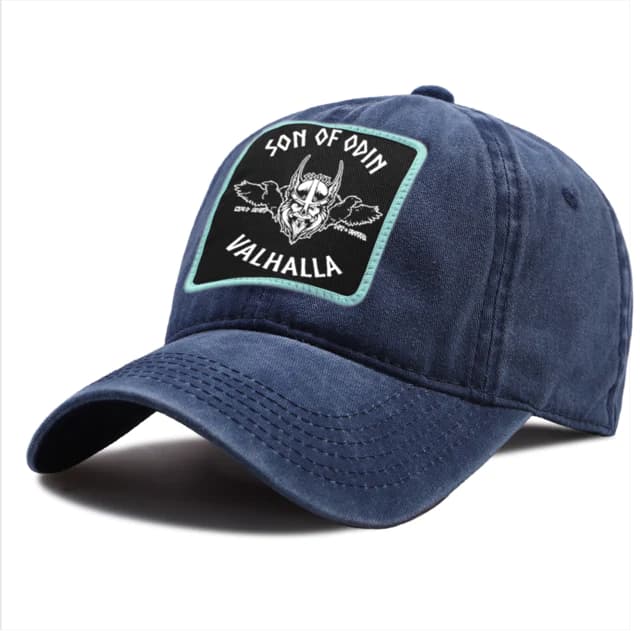 CASQUETTE SON OF ODIN - Bleu marine