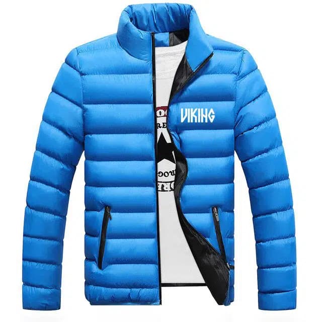 MANTEAU VIKING VEGVISIR - L - Bleu