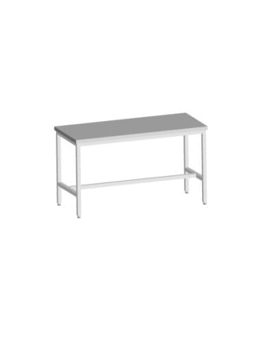 TABLE INOX SOUDEE CENTRALE L (en mm) : 1 600 - L (en mm) : 800 H (en mm) : 850