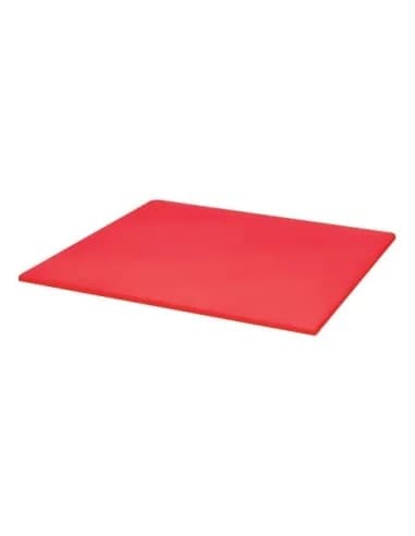 PLAQUE DE DECOUPE POLY COULEUR ROUGE P-600 MM L (en mm) : 1 000 - L (en mm) : 600 H (en mm) : 40