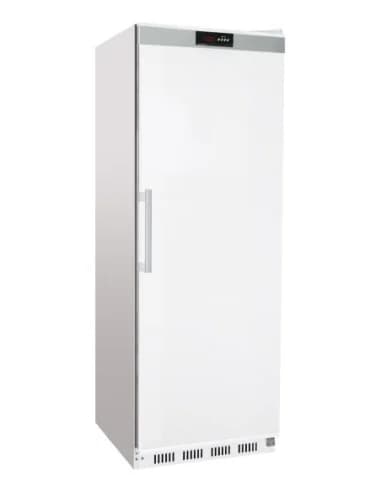 ARMOIRE REFRIGEREE BLANCHE. +2/+8°C AVEC 3+1 CLAYETTES. FERMETURE A CLE. 400L. Tension : 230V Mono - Puissance (en kW) : 0.185