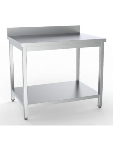 700 PLAN DE TRAVAIL ÉTAGÈRE BORD RELEVÉ DÉMONTABLE 1000