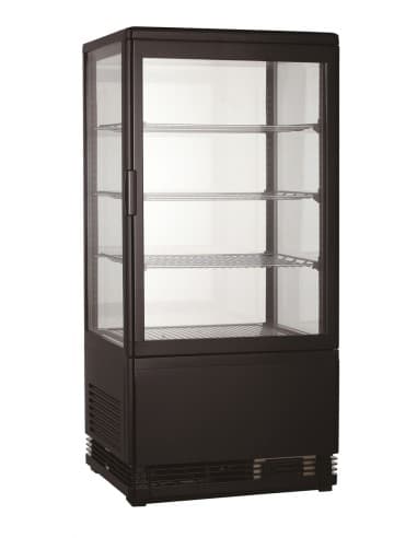 VITRINE RÉFRIGÉRATÉE 68L NOIR