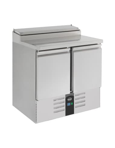 SALADETTE RÉFRIGÉRÉE 2 PORTES 5x1/6GN RÉCIPIENT