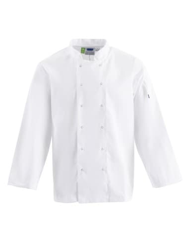 Veste de cuisine mixte Whites Vegas manches longues blanche S