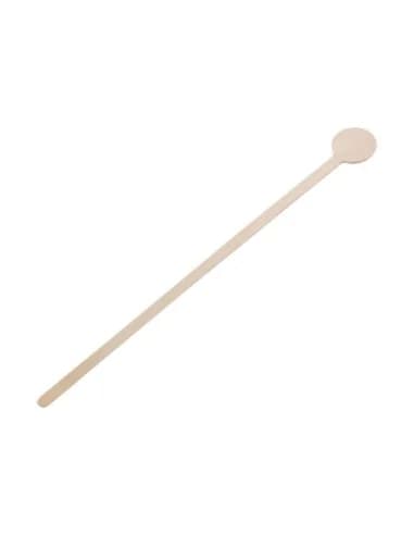 Agitateurs à cocktail biodégradables en bois Fiesta Compostable 200mm (Lot de 100)