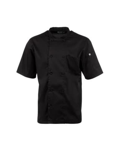 Veste de cuisine mixte Cool Vent Chef Works Montreal noire M