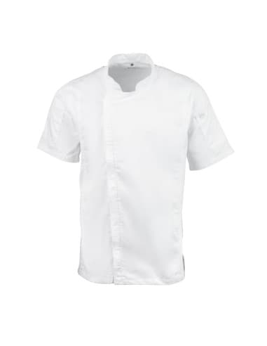 Veste de cuisine mixte Cool Vent Chef Works Urban Springfield blanche S