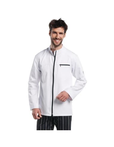 Veste de cuisine mixte Chaud Devant Modena blanche XXL