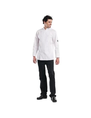 Pantalon de cuisine ample mixte Chaud Devant Baggy noir M