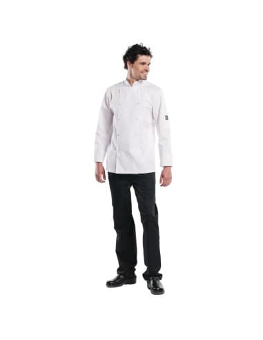 Pantalon de cuisine ample mixte Chaud Devant Baggy noir XXL