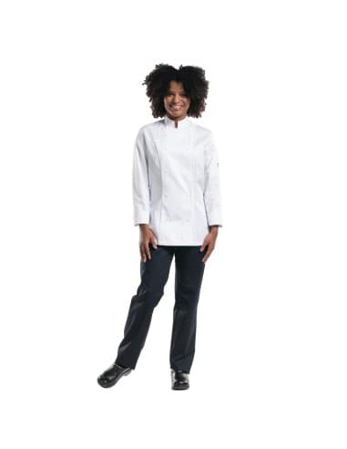 Pantalon de cuisine stretch femme Chaud Devant Skinny noir XL