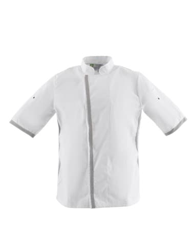 Veste de cuisine blanche Ă manches courtes Southside M