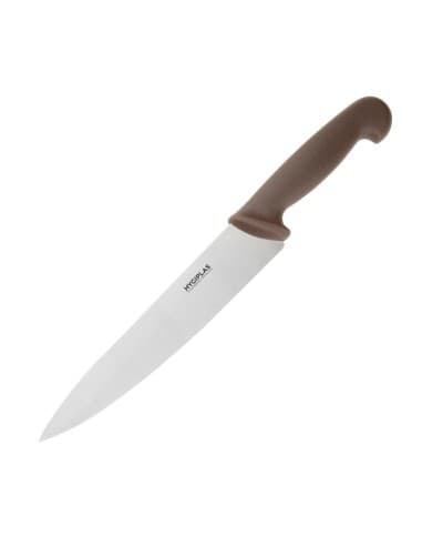 Couteau de cuisine Hygiplas marron 218mm