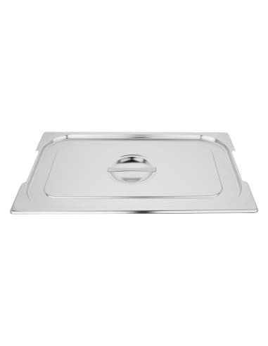 Couvercle inox GN 1/1 avec poignée Vogue