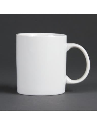 Mug blanc 284ml Olympia Whiteware (lot de 12)
