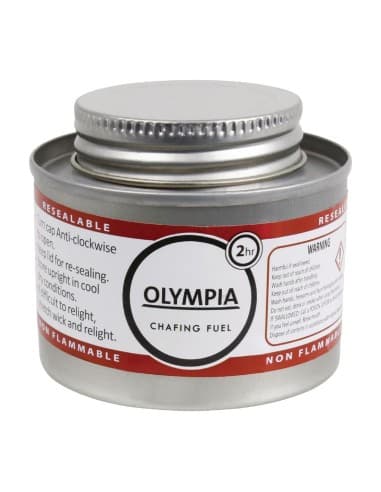 Combustible liquide Olympia 2 heures (lot de 12)