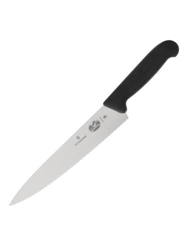 Couteau de cuisine denté Fibrox Victorinox 220mm