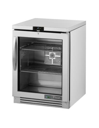 Vitrine positive dessous de comptoir True 1 porte battante TUC-24G-HC~FGD01