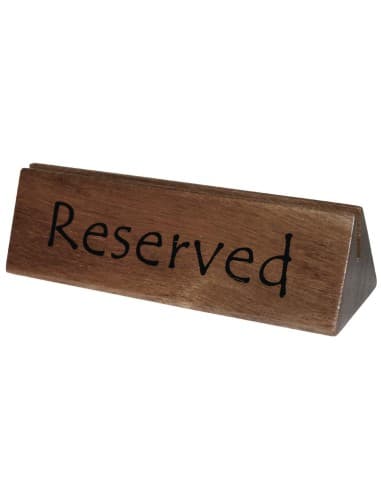 Chevalet en bois Olympia réservé (lot de 10)