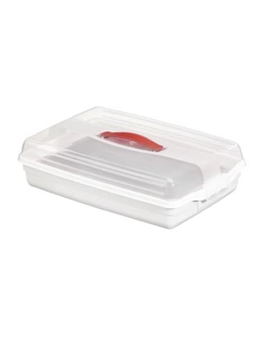 Boîte de transport à gâteau blanche Curver 450mm