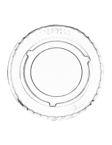 Couvercles compostables en PLA pour pots à sauce Vegware 28ml (lot de 5000)