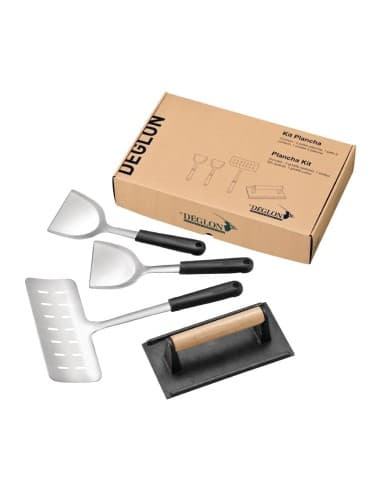 Kit plancha 4 ustensiles Deglon (lot de 4)