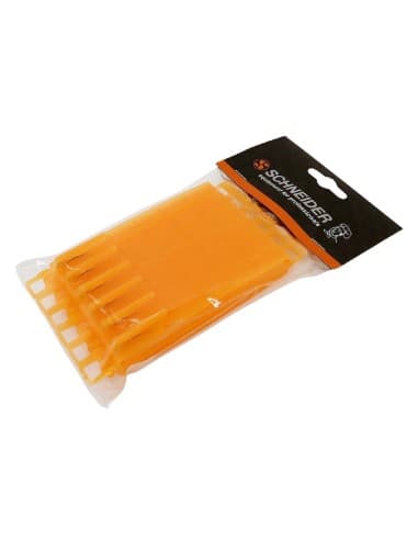 Pinces de fermeture pour poches Schneider 120mm (lot de 6)