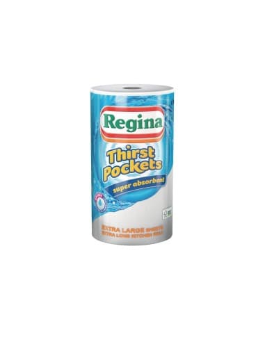 Essuie-tout Regina Thirst pockets 100 feuilles (lot de 6)