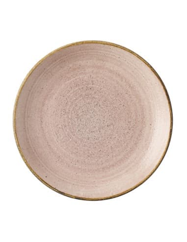 Assiettes avec rebord Churchill Stonecast Raw Terracotta Evolve 165mm (Lot de 12)