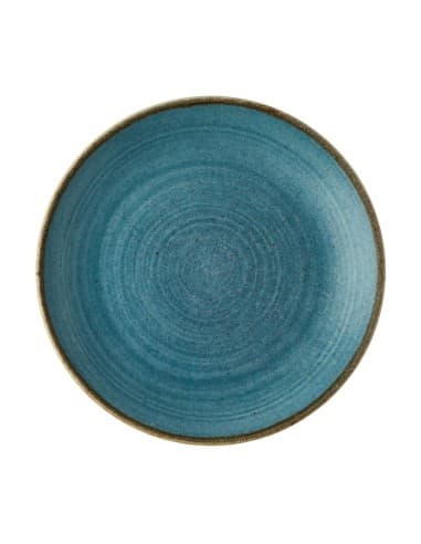 Assiettes rondes Churchill Stonecast Raw Evolve Teal 165mm (lot de 12)