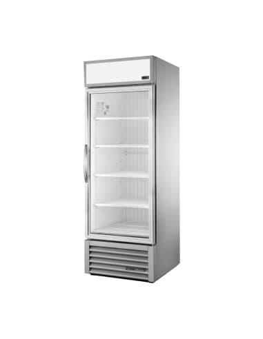 Vitrine réfrigérée négative libre service 1 porte True GDM-23F-HC-TSL01 BLK