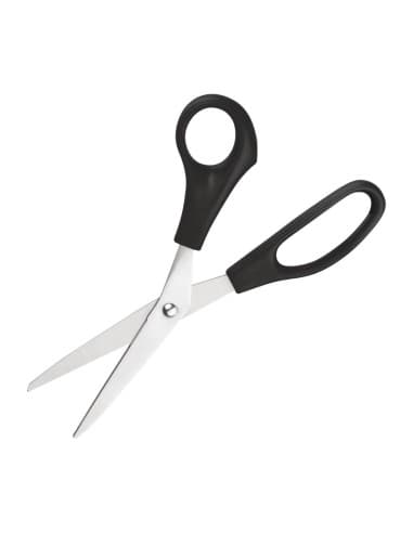 Ciseaux de cuisine noirs Nisbets Essentials 203mm