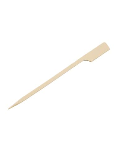 Brochettes biodégradables en bambou Fiesta Compostable 120mm (lot de 100)