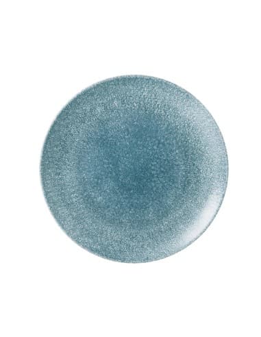 Assiettes rondes Churchill Studio Prints Raku Large Topaz Blue 288mm (Lot de 12)