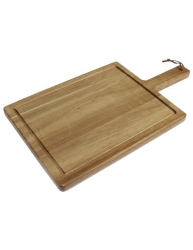 Petit planche Ă steak en bois d'acacia massif Olympia