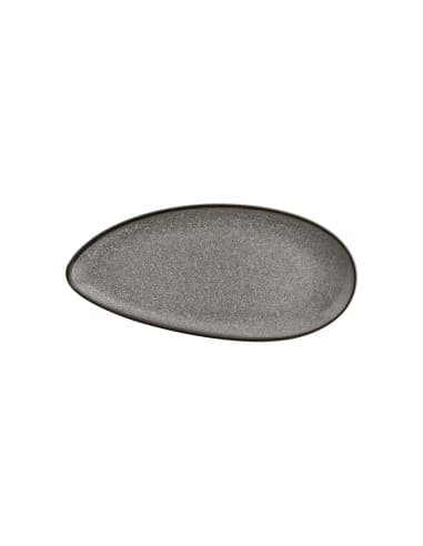 Assiettes feuille Olympia Mineral 305mm (lot de 6)