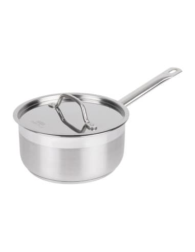 Casserole inox avec couvercle Nisbets Essentials 200mm