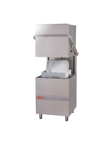 Lave-vaisselle à capot Maestro Gastro M 50x50 400V avec pompe de rinçage péristaltique et doseur détergent