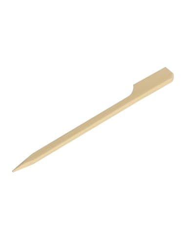 Mini brochettes en bambou Fiesta Compostable 90mm