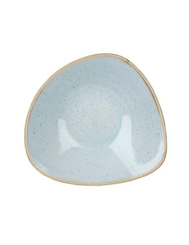 Bols triangulaires Churchill Stonecast Duck Egg Blue 265mm (Lot de 12)