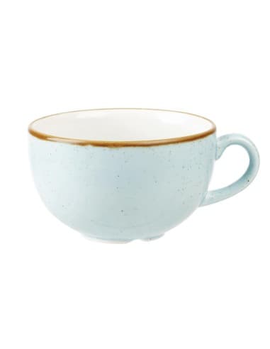 Tasses à cappuccino Churchill Stonecast Duck Egg Blue 354ml (lot de 12)