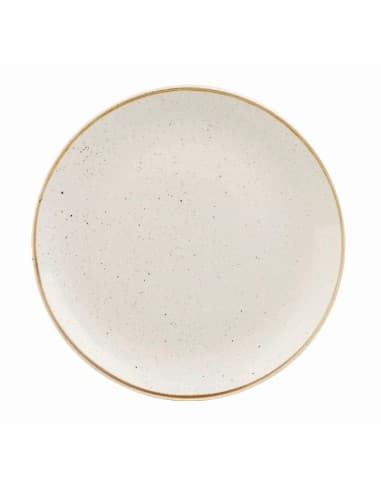 Assiettes rondes Churchill Stonecast Barley White 260mm (Lot de 12)